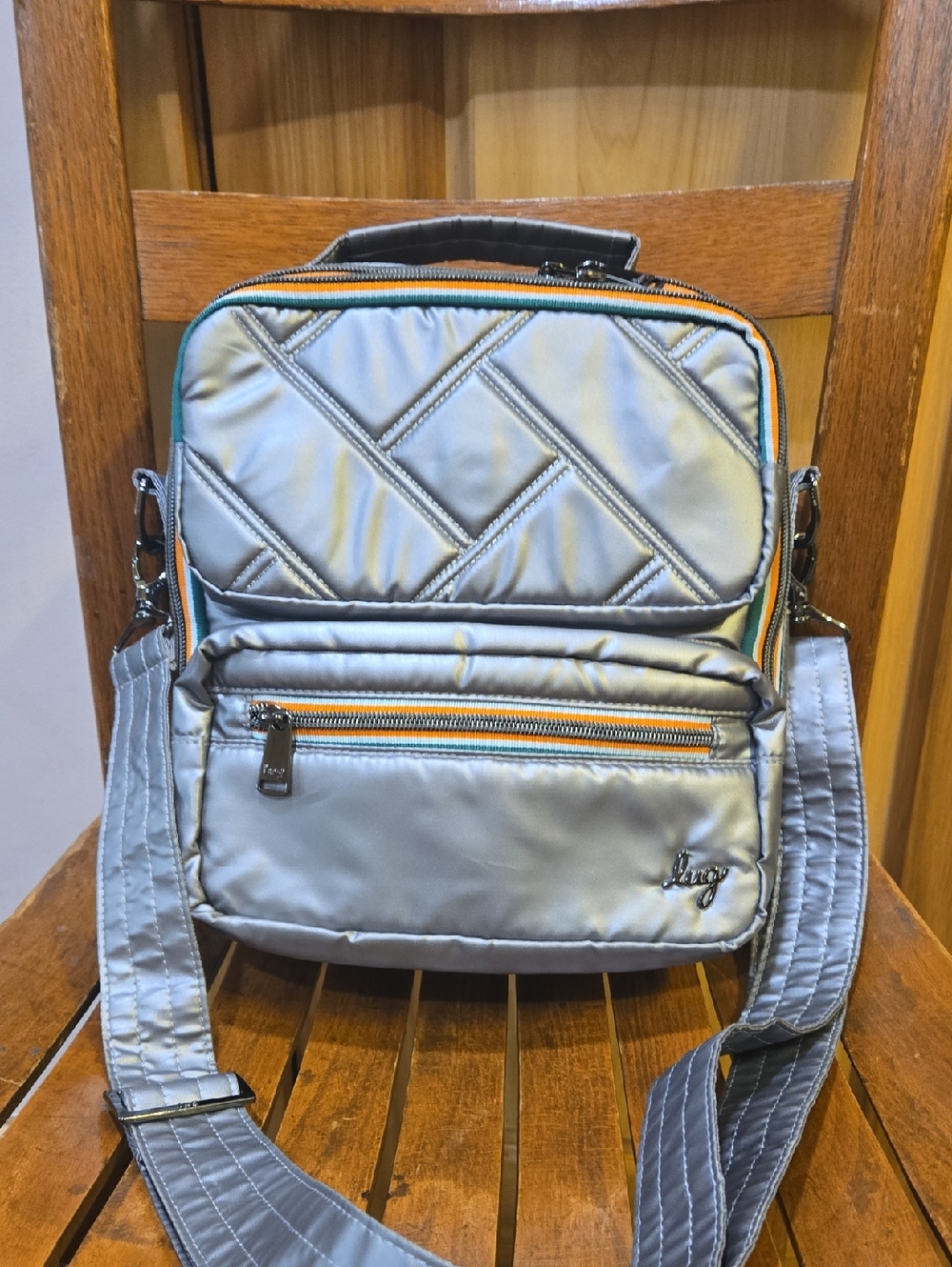 Lug Rangler Metallic Silver